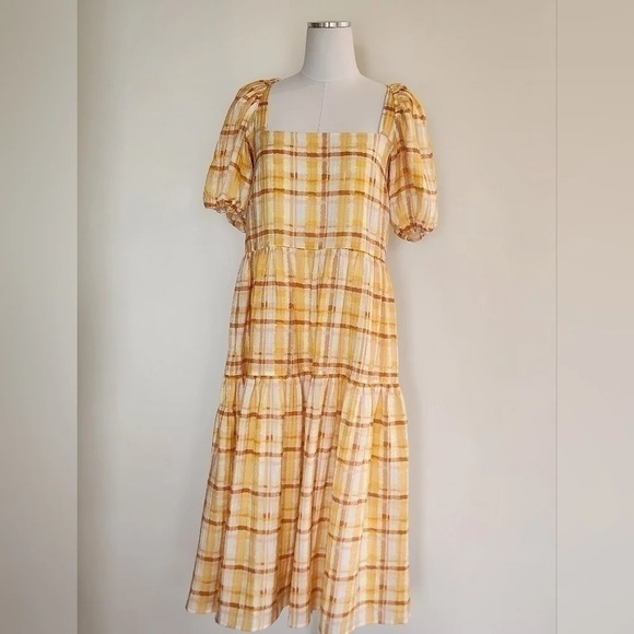 NWOT || ASTR THE LABEL || Llana plaid dress - Picture 3 of 9